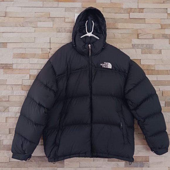 North Face XXL 2X Black 96 Retro Nuptse Down Puffer Jacket Winter Heavy Ski Coat